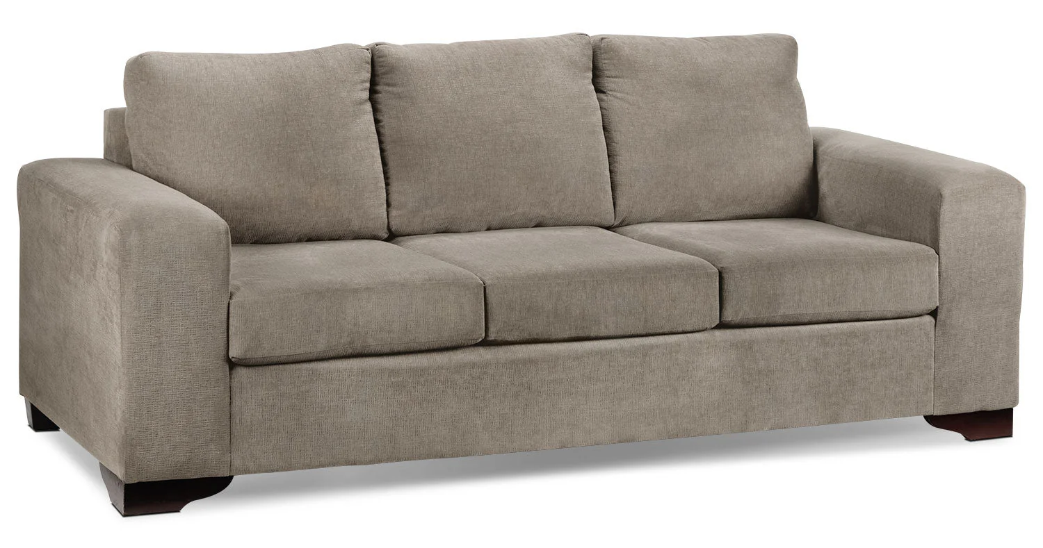 Knox Sofa and Chair Set - Pewter - Image 2