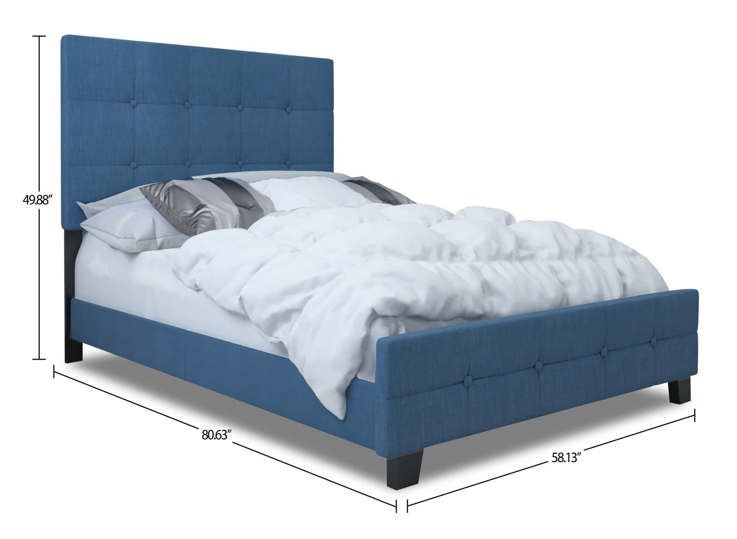 Laramie Full Bed - Blue - Image 6
