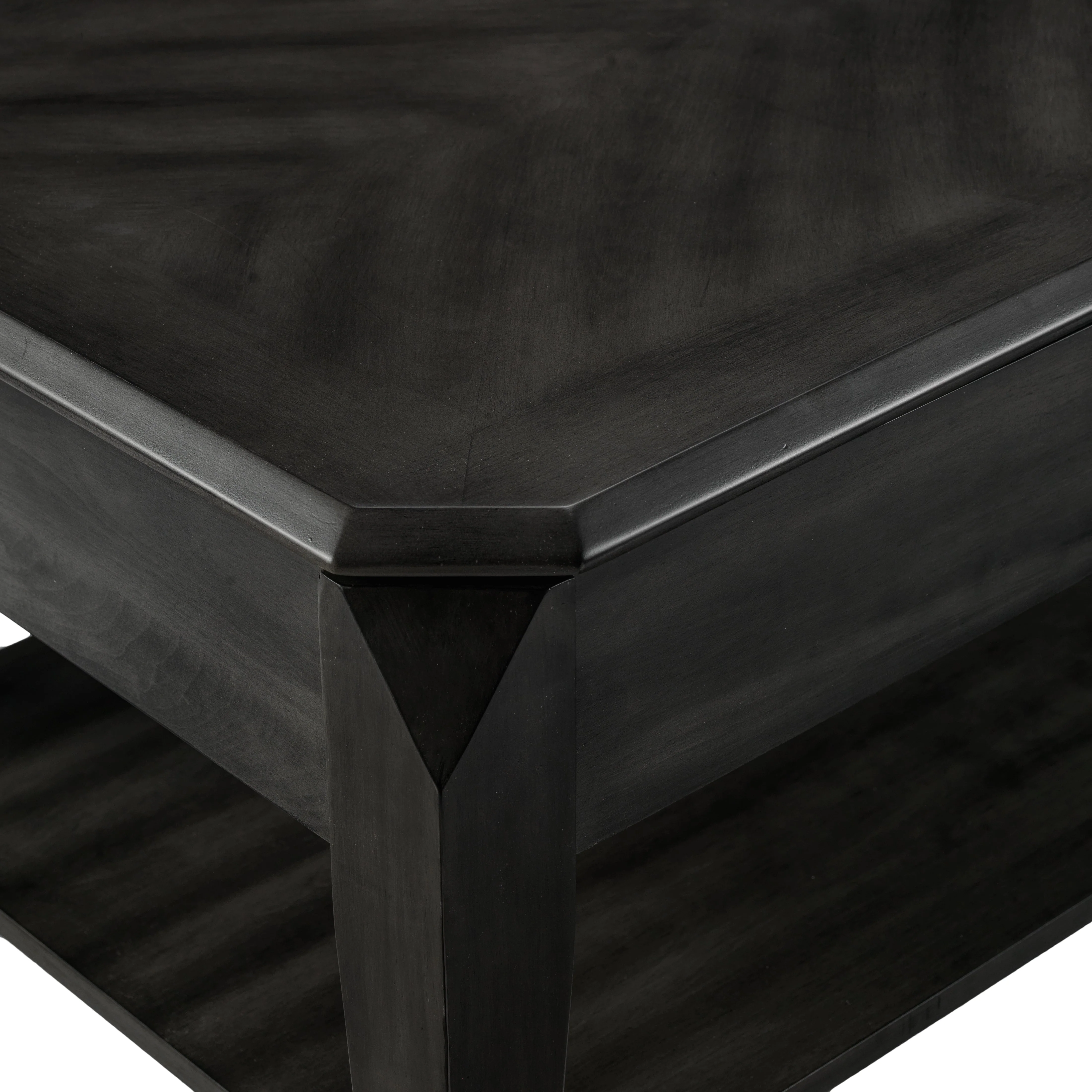 Levin Lift-Top Coffee Table - Dark Grey - Image 7