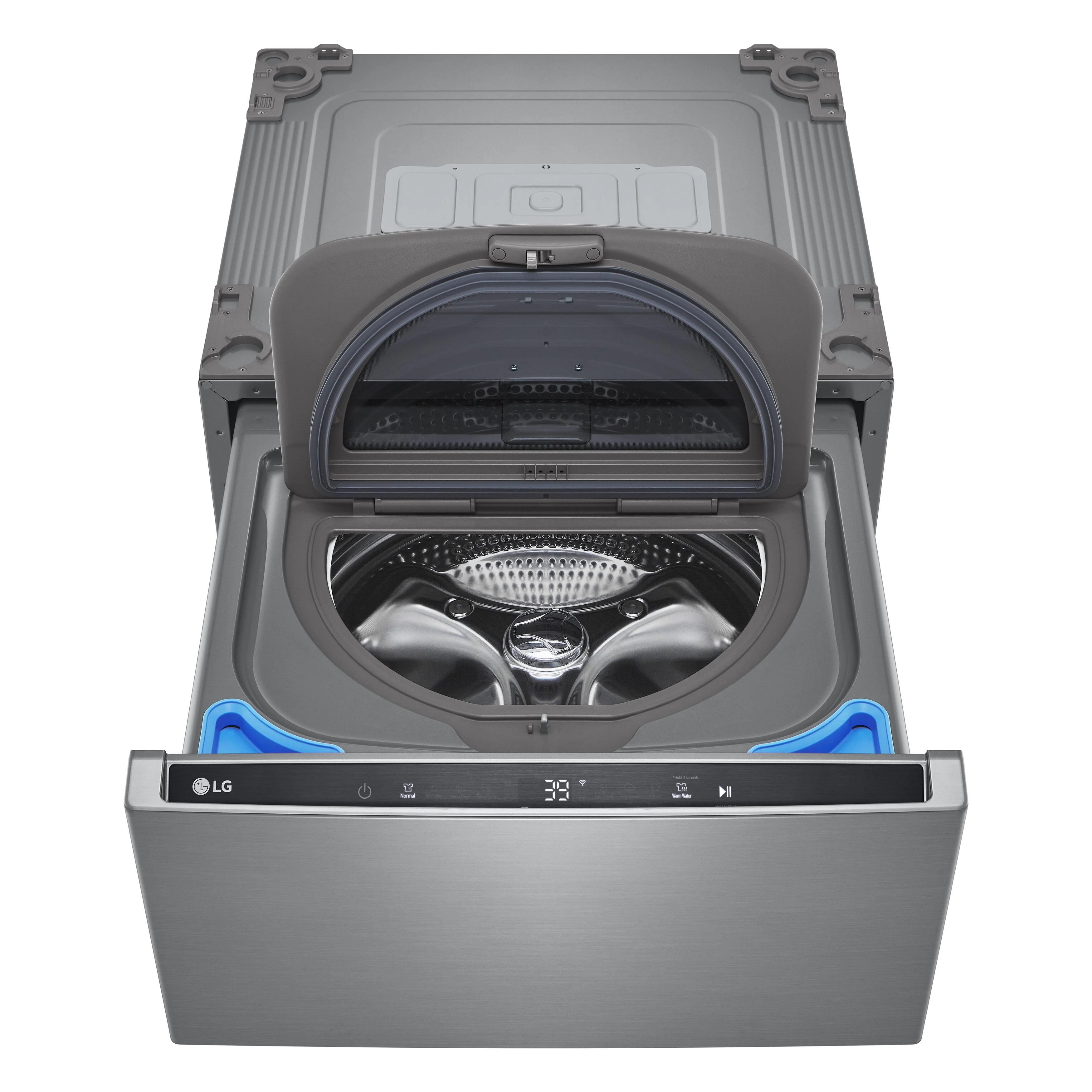 LG 1 Cu. Ft. SideKick™ 27" Pedestal Washer - WD300CV - Image 4