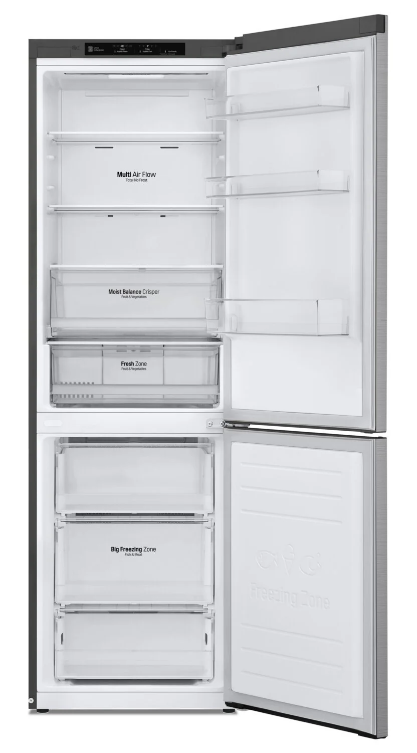 LG 12 Cu. Ft. Counter-Depth Bottom-Freezer Refrigerator - LBNC12231V - Image 3