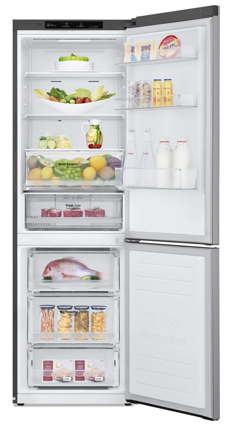 LG 12 Cu. Ft. Counter-Depth Bottom-Freezer Refrigerator - LBNC12231V - Image 4