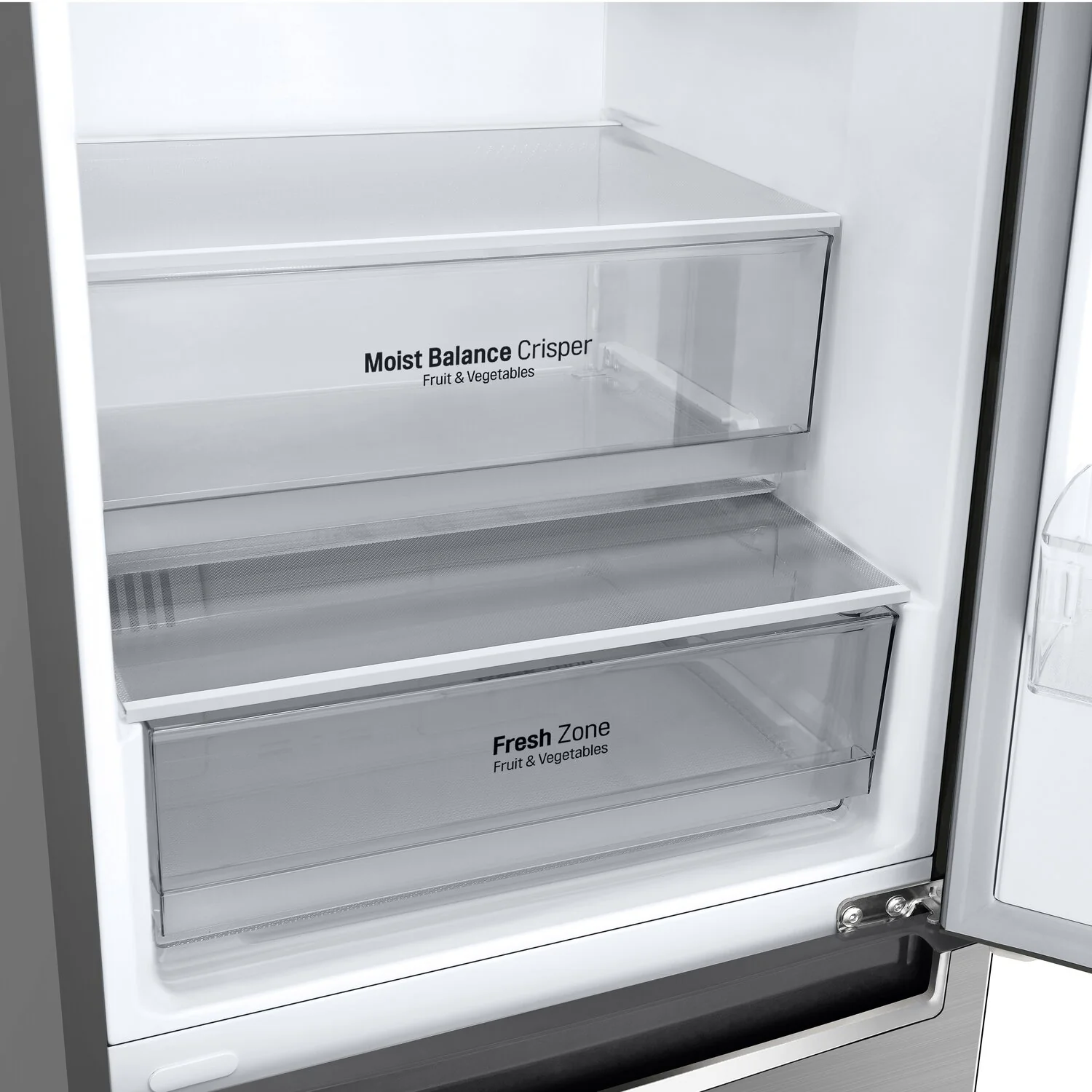 LG 12 Cu. Ft. Counter-Depth Bottom-Freezer Refrigerator - LBNC12231V - Image 6