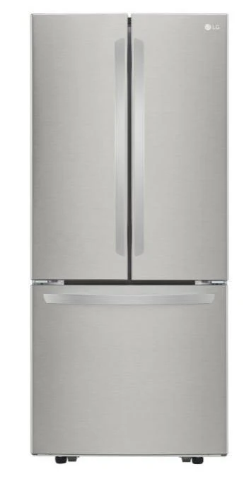 LG 21.8 Cu. Ft. 3-Door French Door Refrigerator - LRFNS2200S