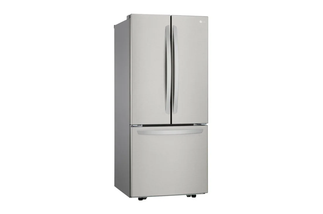 LG 21.8 Cu. Ft. 3-Door French Door Refrigerator - LRFNS2200S - Image 2