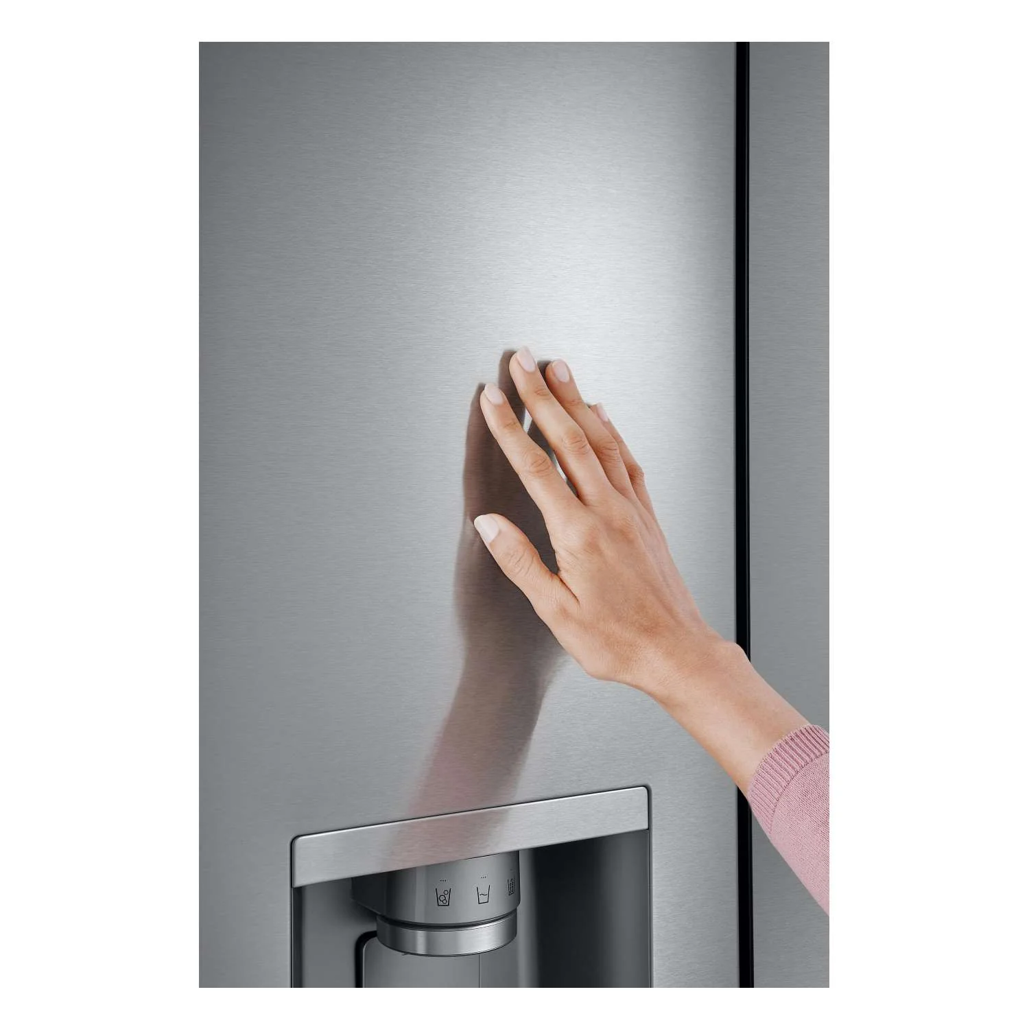 LG 26 cu. ft. Smart Counter-Depth MAX™ Stainless Steel French Door Refrigerator with Four Types of Ice - LRYXC2606S - Image 10
