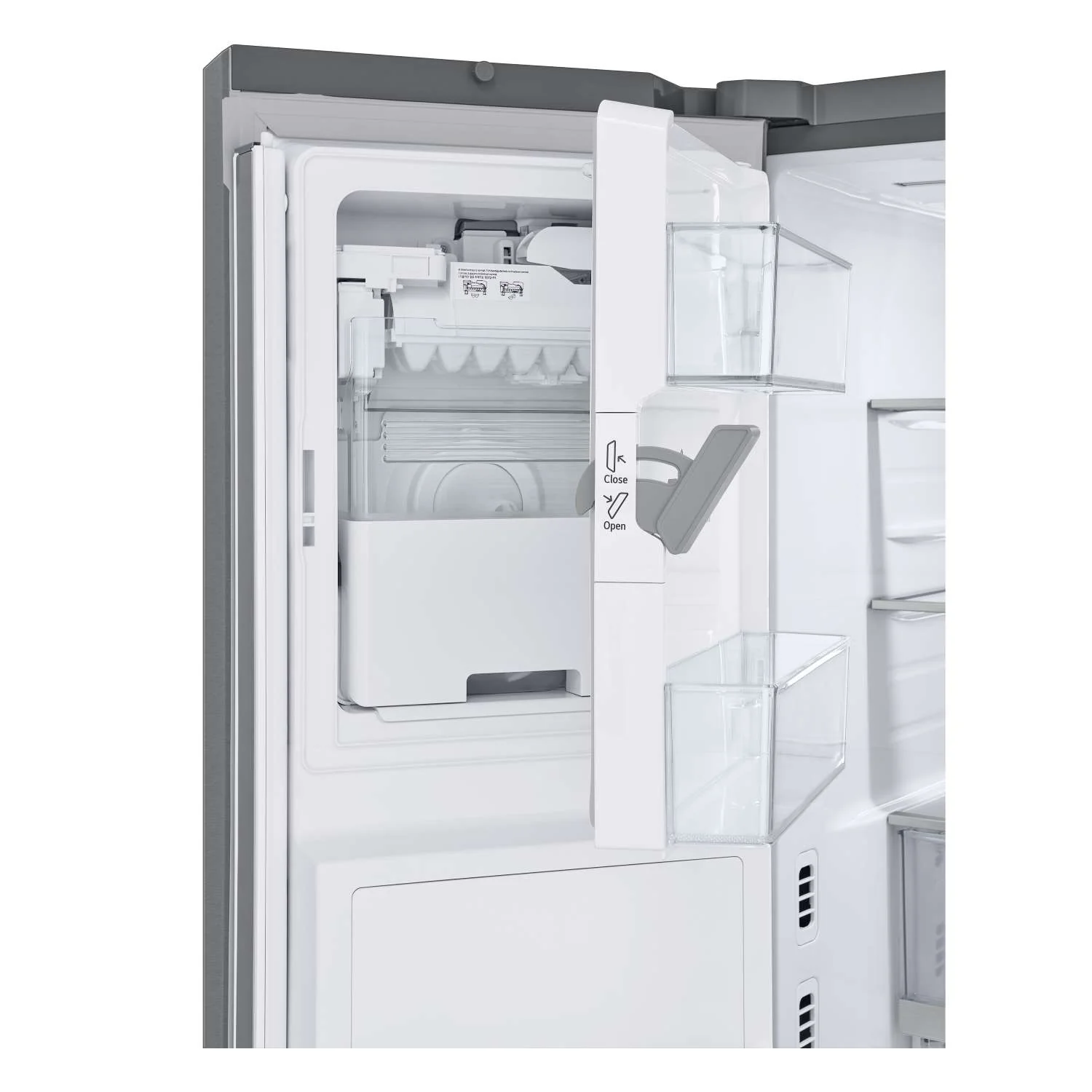 LG 26 cu. ft. Smart Counter-Depth MAX™ Stainless Steel French Door Refrigerator with Four Types of Ice - LRYXC2606S - Image 11