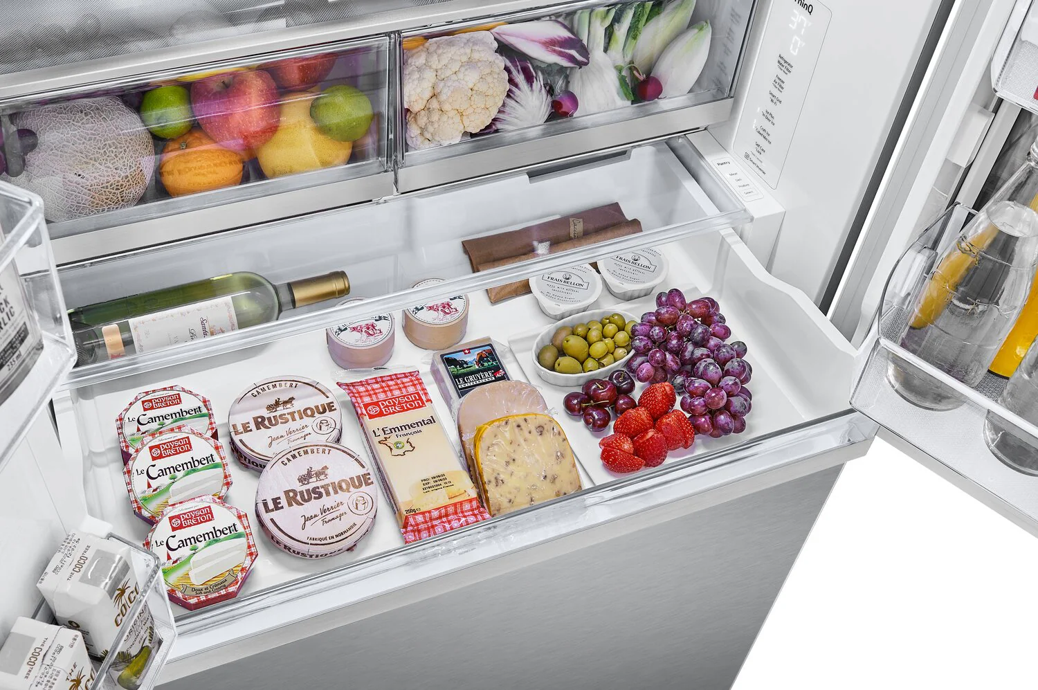 LG 26 Cu. Ft. Smart InstaView® Counter-Depth MAX™ Refrigerator - LRYKC2606S - Image 10