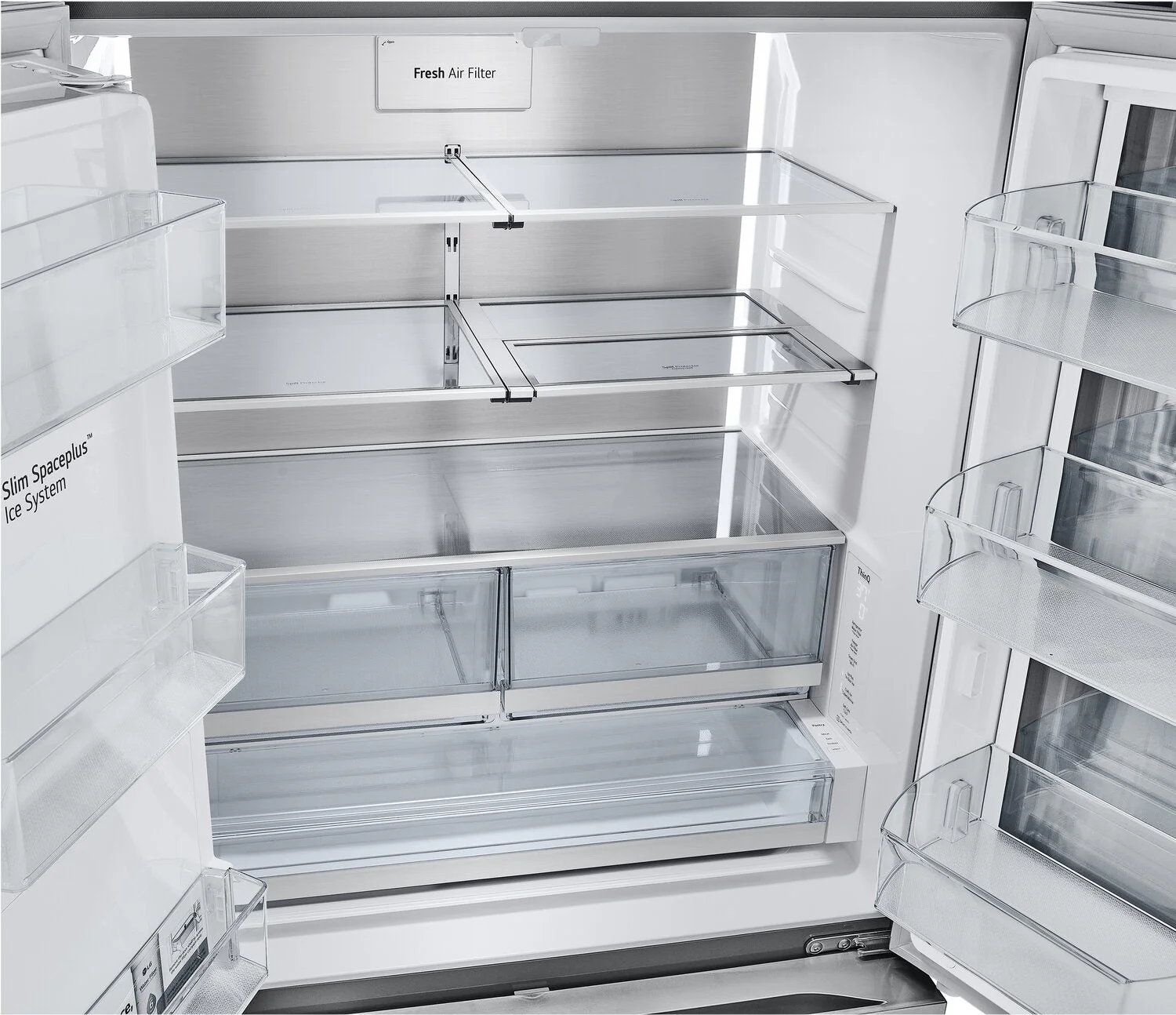 LG 26 Cu. Ft. Smart InstaView® Counter-Depth MAX™ Refrigerator - LRYKC2606S - Image 13