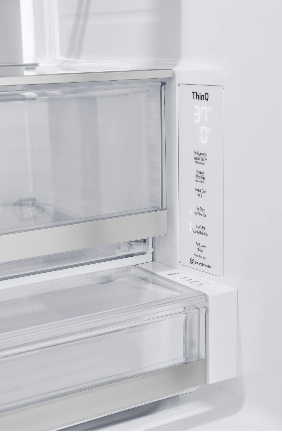 LG 26 Cu. Ft. Smart InstaView® Counter-Depth MAX™ Refrigerator - LRYKC2606S - Image 15