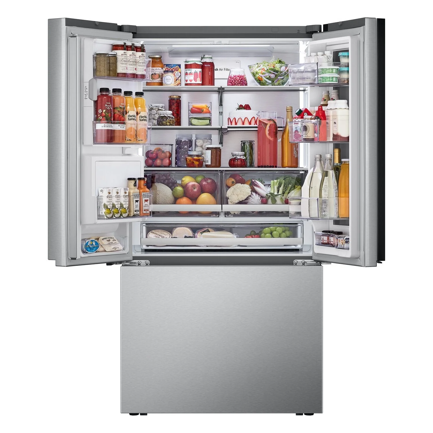 LG 26 Cu. Ft. Smart InstaView® Counter-Depth MAX™ Refrigerator - LRYKC2606S - Image 8