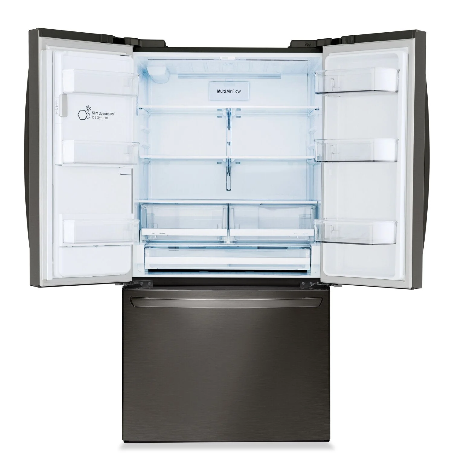 LG 28 Cu. Ft. French-Door Refrigerator with ThinQ® Technology - LRFS28XBD - Image 2