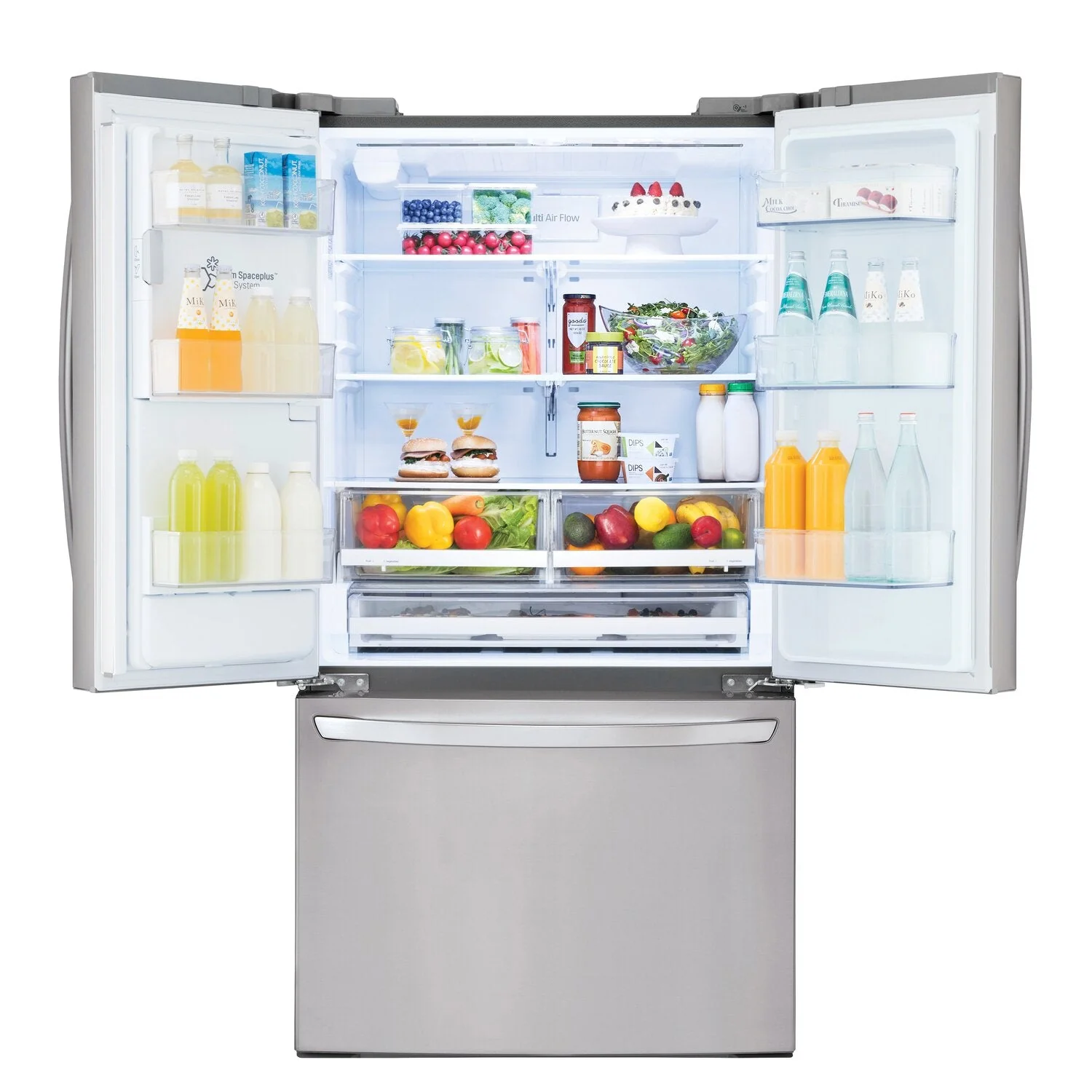 LG 28 Cu. Ft. French-Door Refrigerator with ThinQ® Technology - LRFS28XBS - Image 10