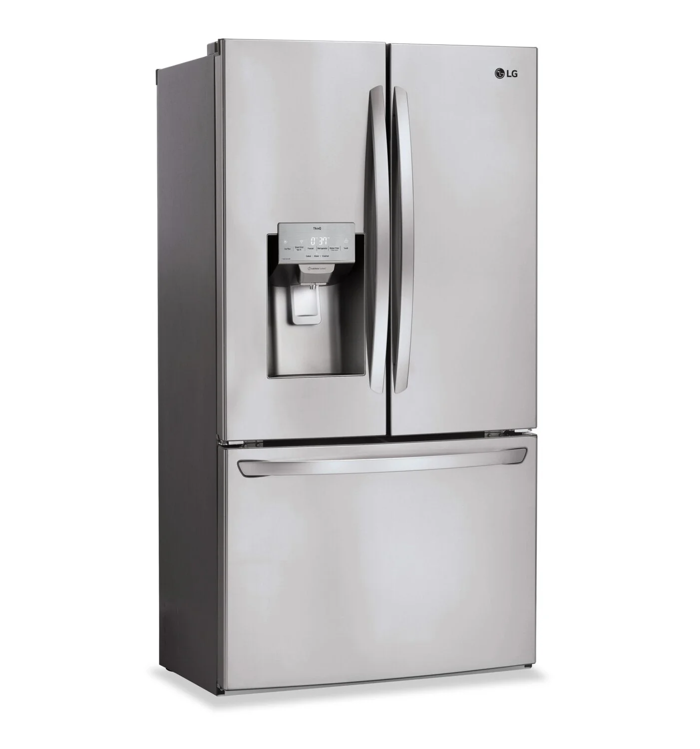 LG 28 Cu. Ft. French-Door Refrigerator with ThinQ® Technology - LRFS28XBS - Image 3