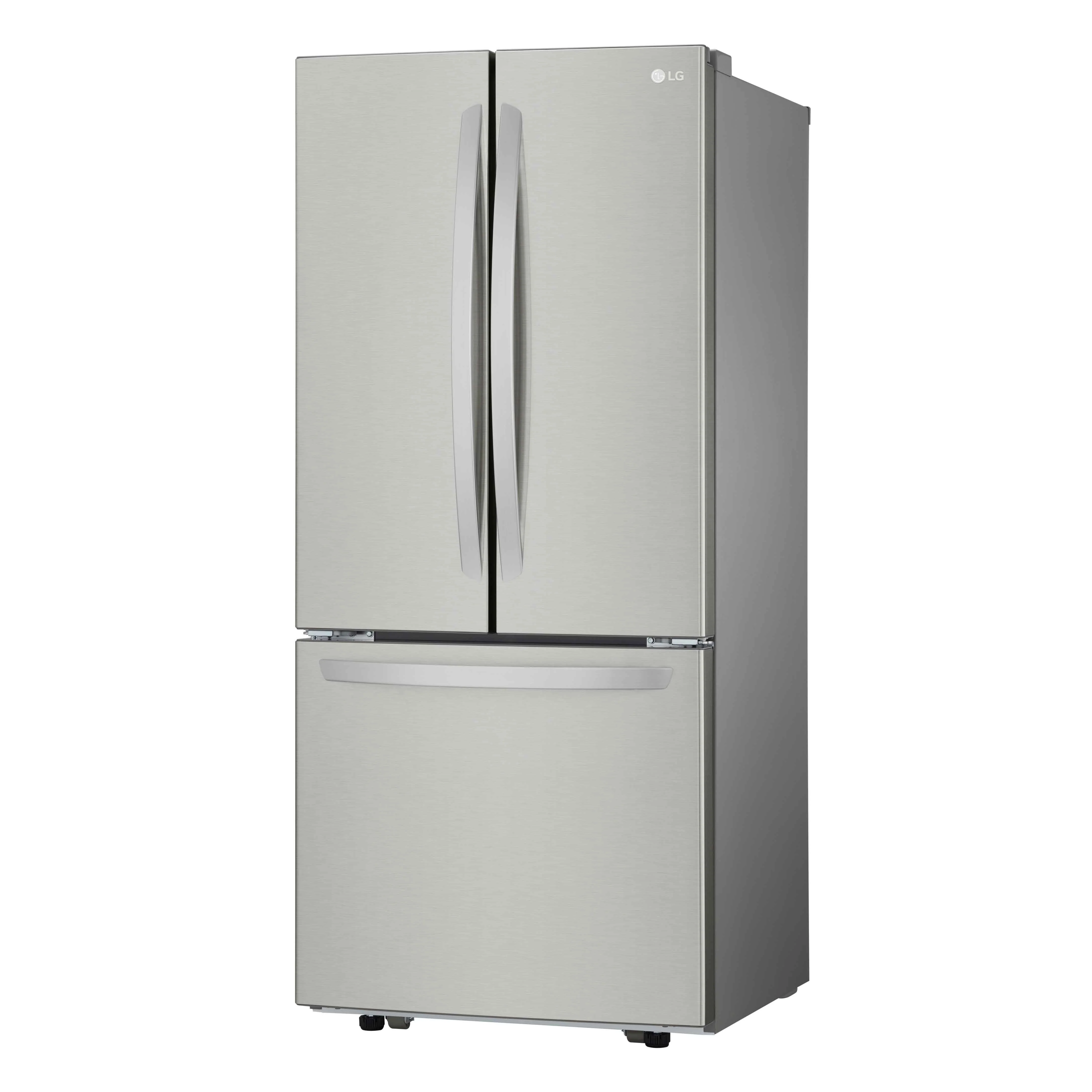 LG 30" Smudge Resistant Stainless Steel French Door Refrigerator (22 cu. ft.) - LRFNS2200S - Image 3