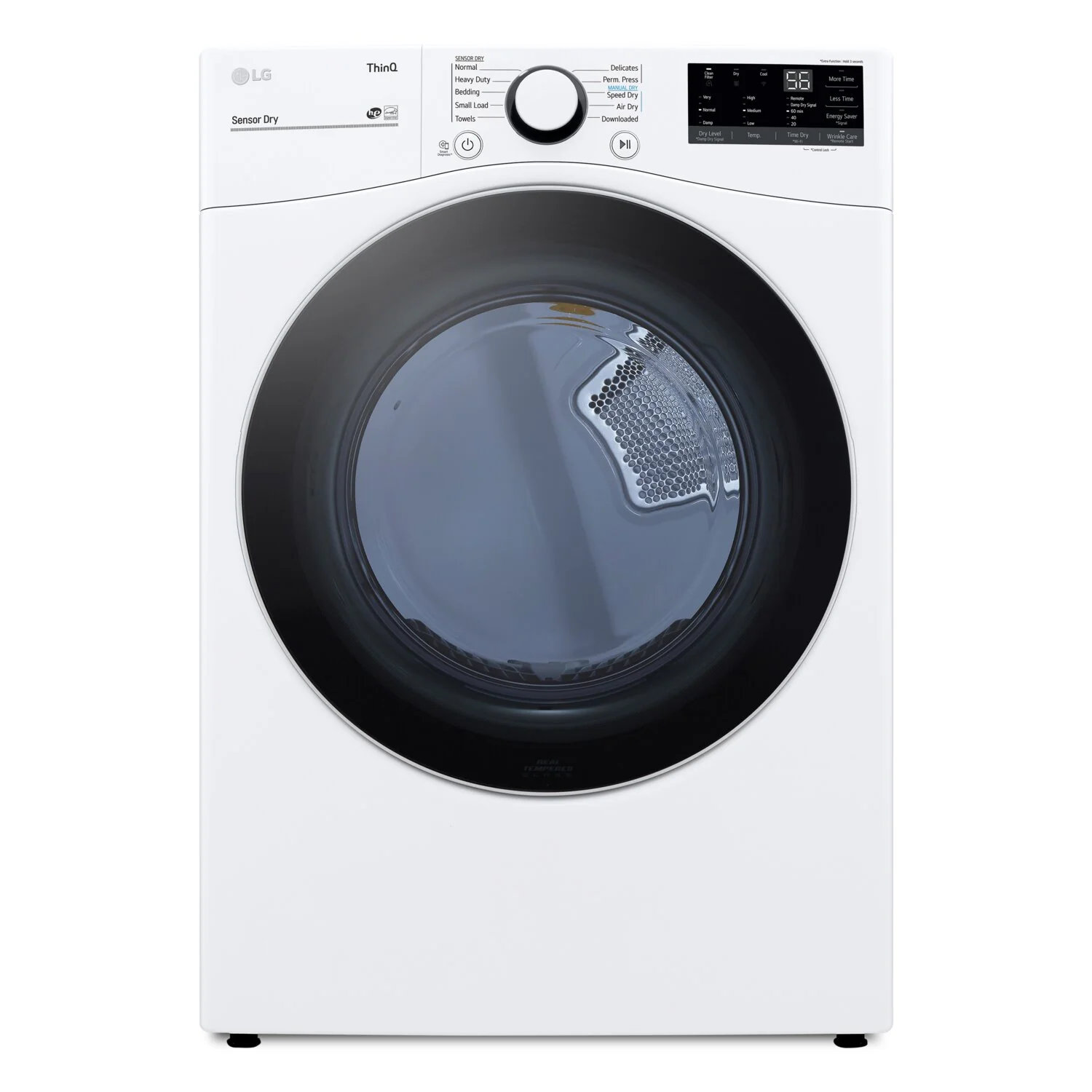 LG 5.2 Cu. Ft. Front-Load Washer, 7.4 Cu. Ft. Gas Dryer with AI - White - Image 3