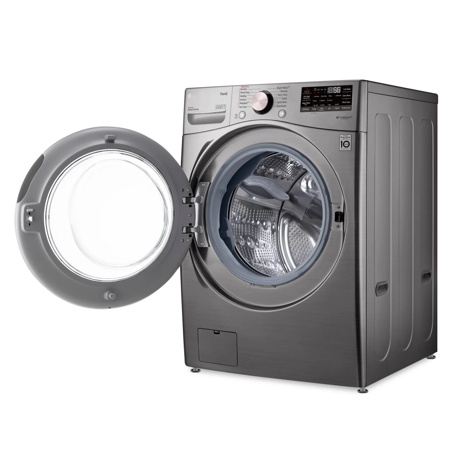 LG 5.2 Cu. Ft. Smart Front-Load Washer - WM3850HVA - Image 6