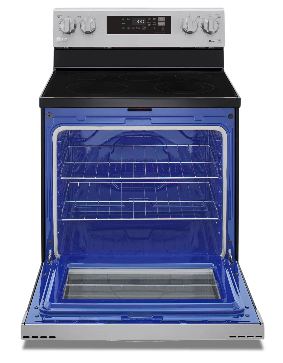 LG 6.3 Cu. Ft. Smart Electric Freestanding Range - LREL6321S - Image 2