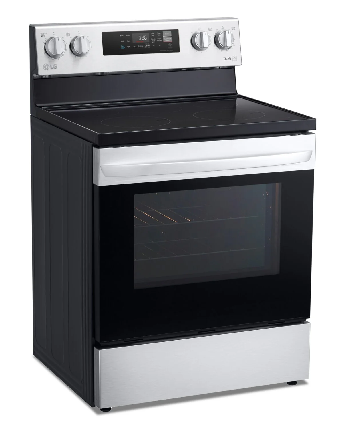LG 6.3 Cu. Ft. Smart Electric Freestanding Range - LREL6321S - Image 4