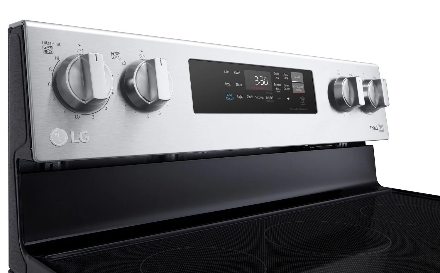 LG 6.3 Cu. Ft. Smart Electric Freestanding Range - LREL6321S - Image 5