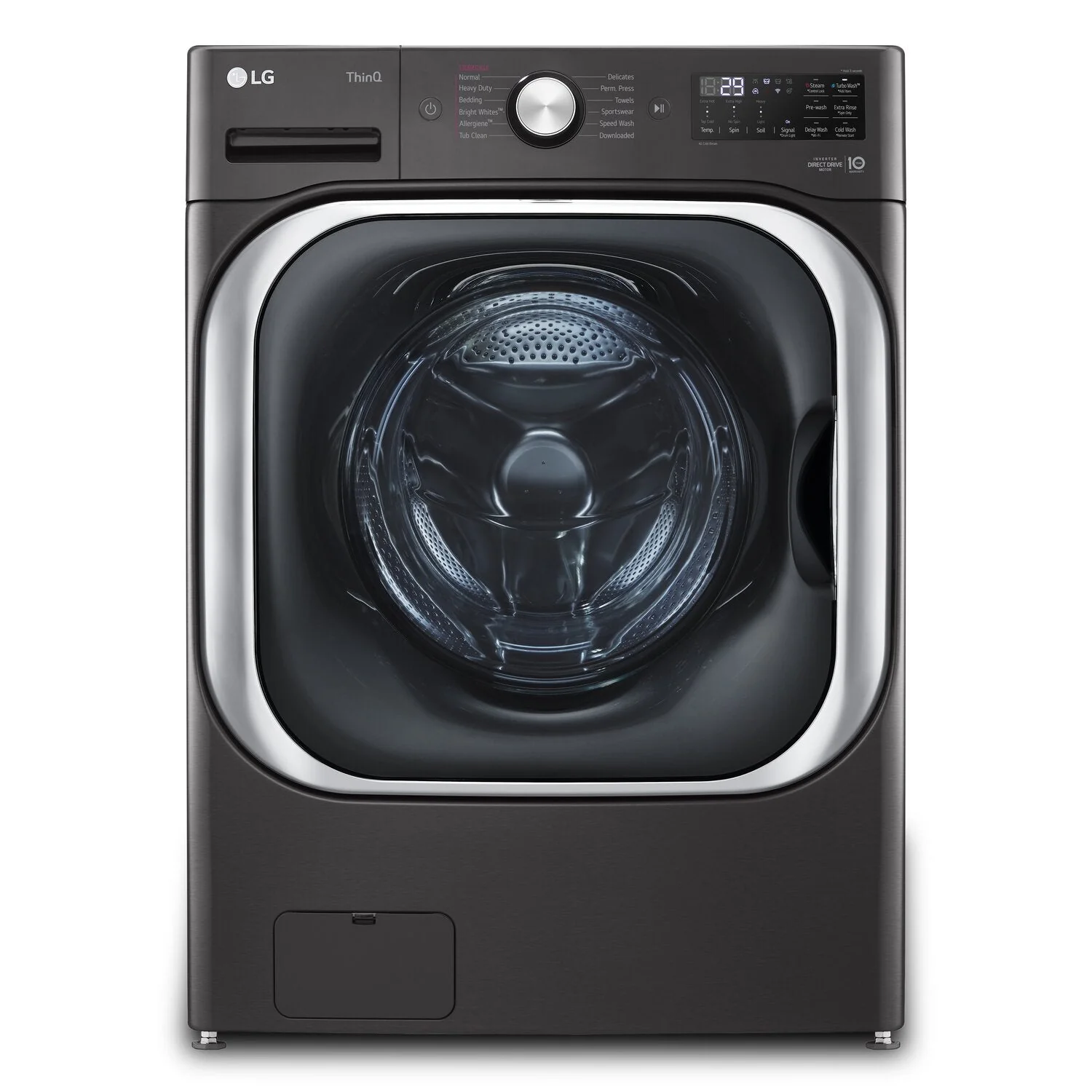 LG 6 Cu. Ft. Smart Mega Capacity Front-Load Washer - WM8900HBA