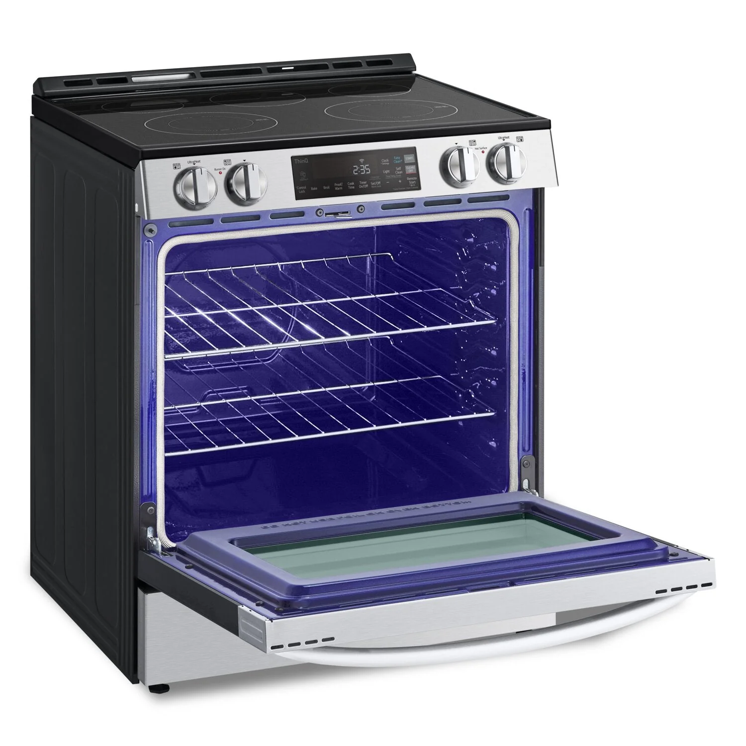 LG 6.3 Cu. Ft. Smart Electric Slide-In Range - LSEL6331F - Image 4