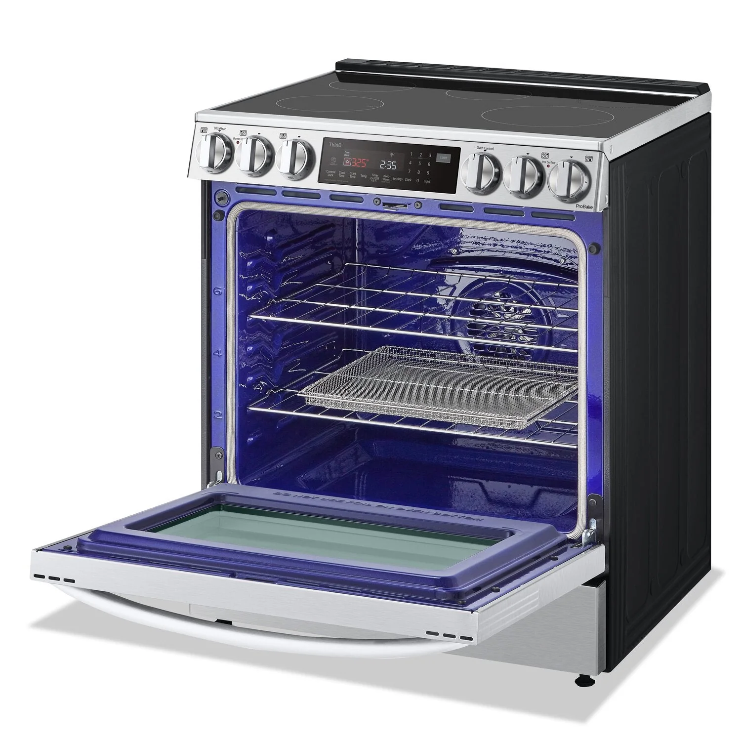 LG 6.3 Cu. Ft. Smart InstaView® Induction Slide-In Range with Air Fry - LSIL6336F - Image 5