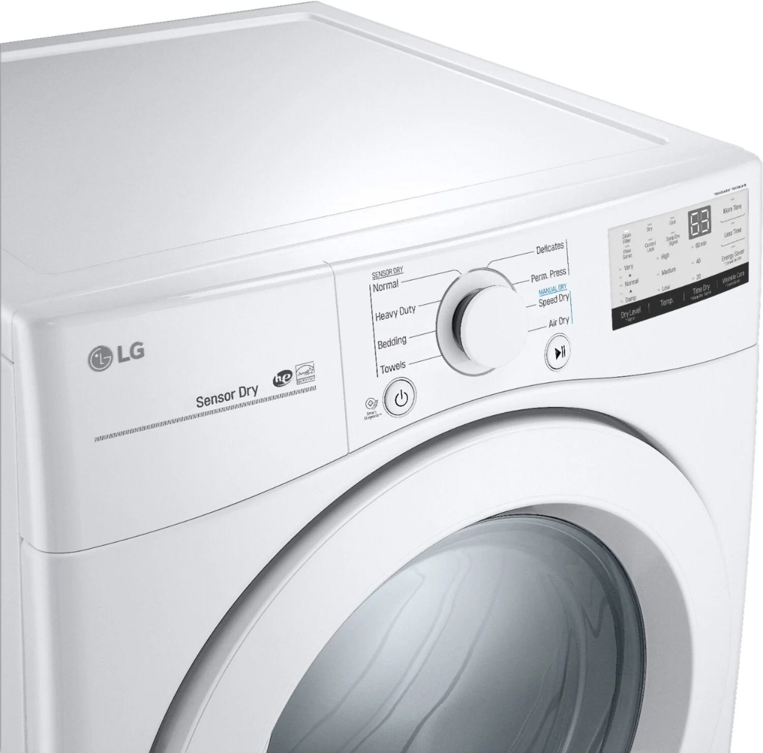 LG 7.4 Cu. Ft. Ultra Large Capacity Electric Dryer - DLE3400W - Image 5
