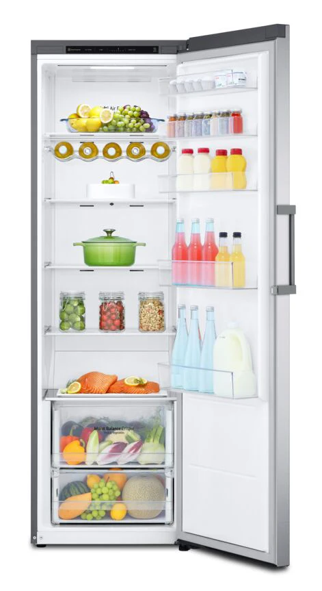 LG Platinum Silver Steel Counter Depth Column Refrigerator (13.6 Cu.Ft) - LRONC1404V - Image 6