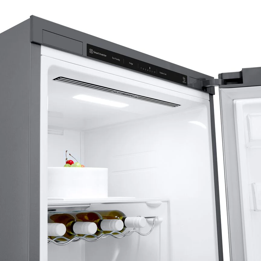 LG Platinum Silver Steel Counter Depth Column Refrigerator (13.6 Cu.Ft) - LRONC1404V - Image 7