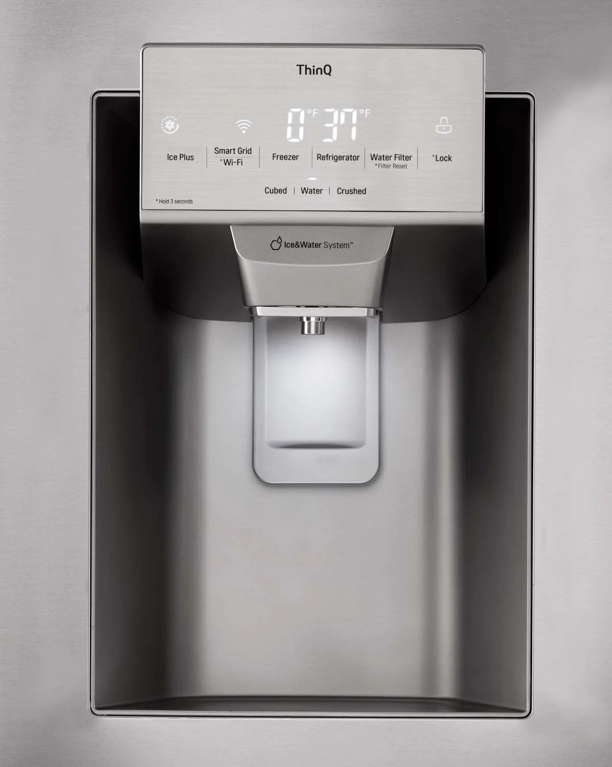 LG Smudge Resistant Stainless Steel 36" 28 Cu.ft French Door Refrigerator with Ice & Water Dispenser - LRFS28XBS - Image 6