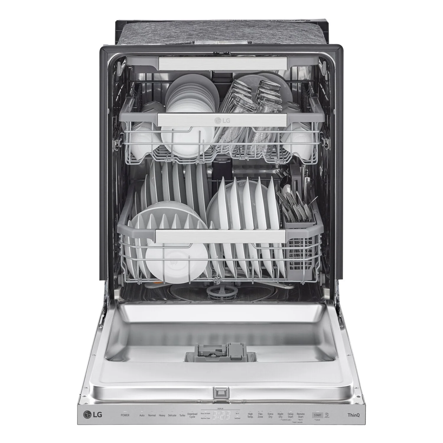 LG Top Control Dishwasher with QuadWash Pro™ and Dynamic Dry™ - LDPM6762S - Image 6