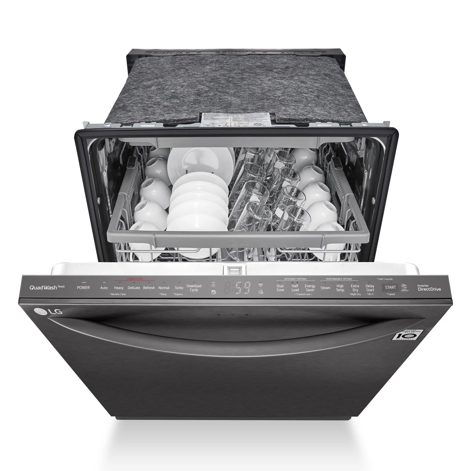 LG Top Control Smart Dishwasher with QuadWash™ - LDTS5552D - Image 6