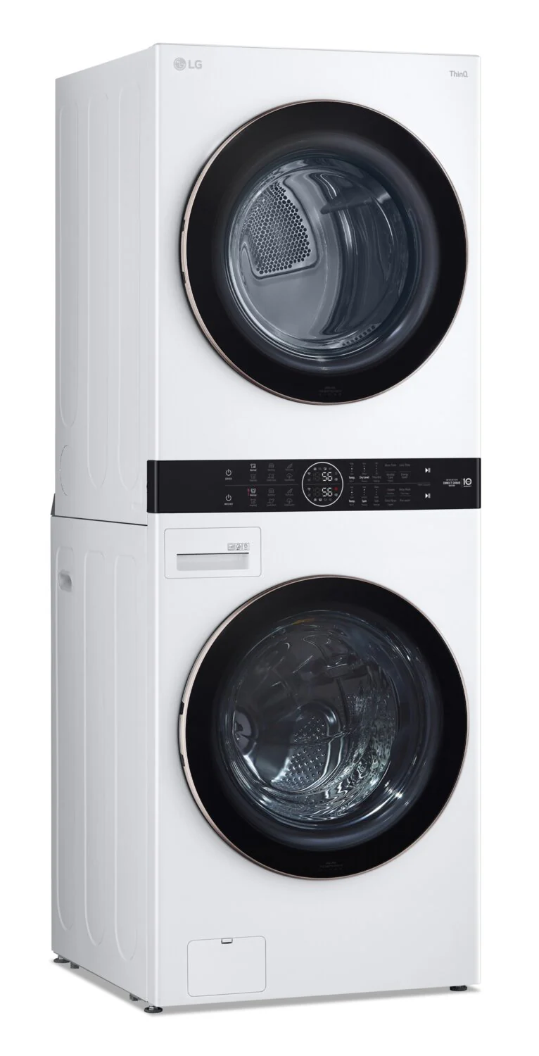 LG WashTower™ with 5.2 Cu. Ft. Washer and 7.4 Cu. Ft. Dryer - WKE100HWA - Image 2