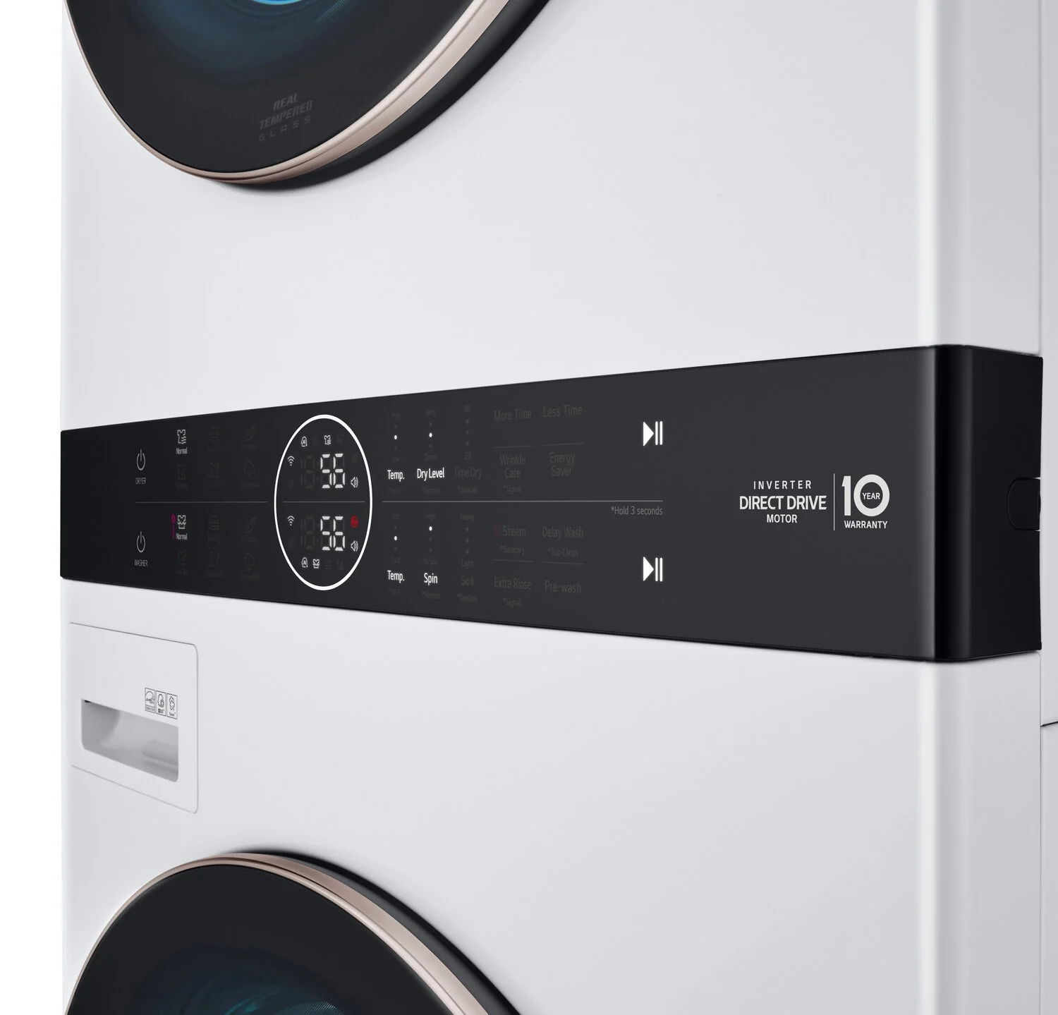 LG WashTower™ with 5.2 Cu. Ft. Washer and 7.4 Cu. Ft. Dryer - WKE100HWA - Image 5