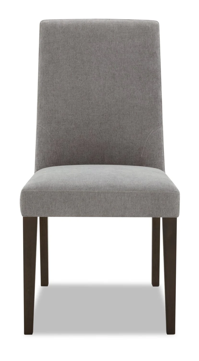 Linus Accent Dining Chair - Grey - Image 2