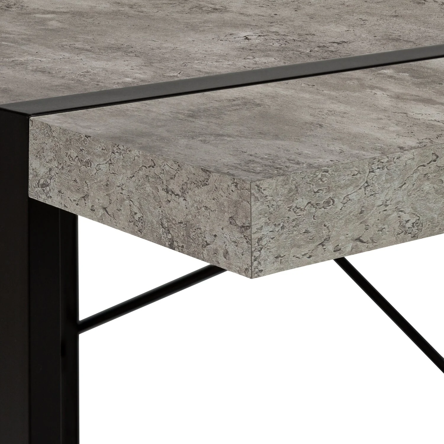 Lisgar Desk - Grey Concrete-Look - Image 5