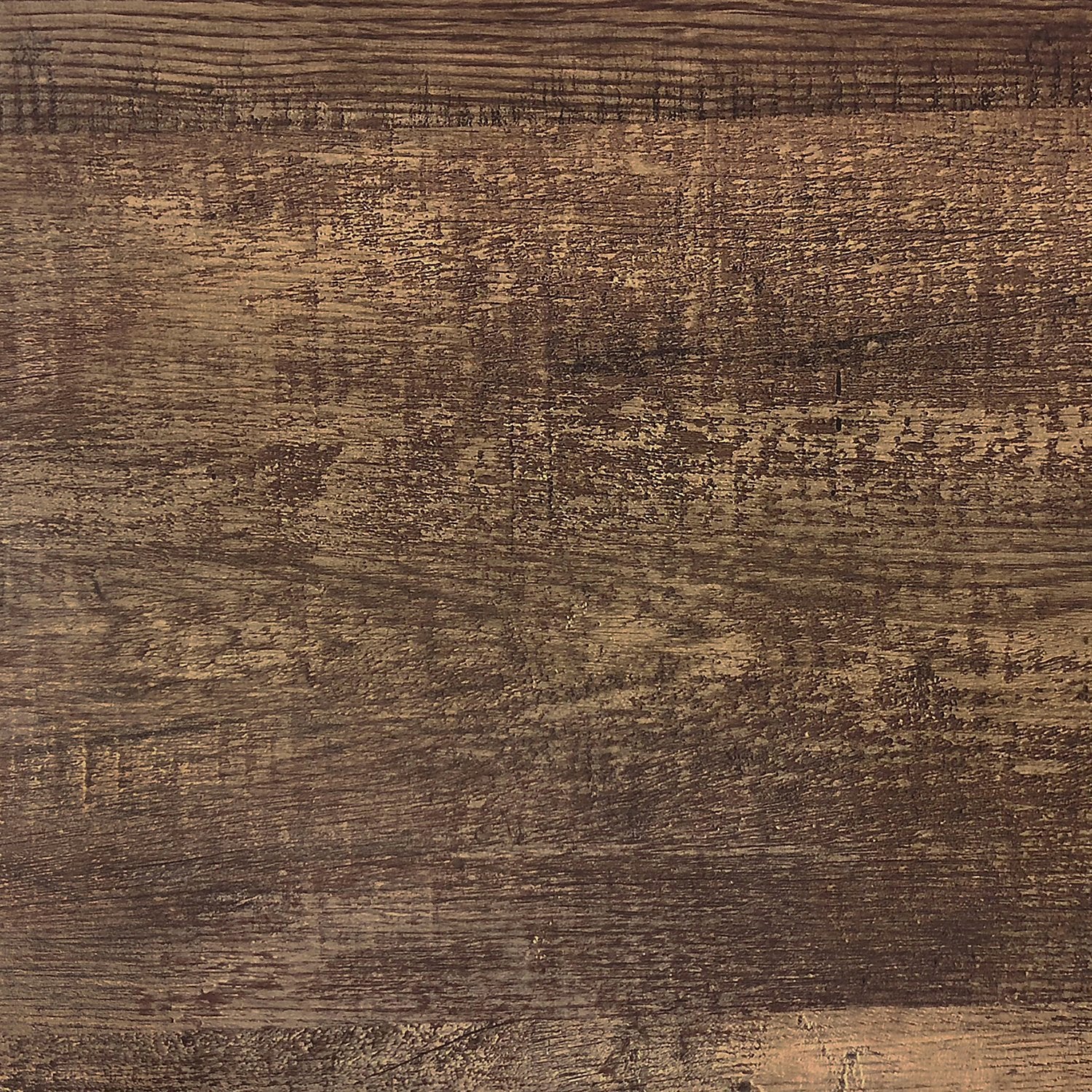Lucena Reclaimed Wood-Look Chairside Table with Drawer - Brown - Image 4