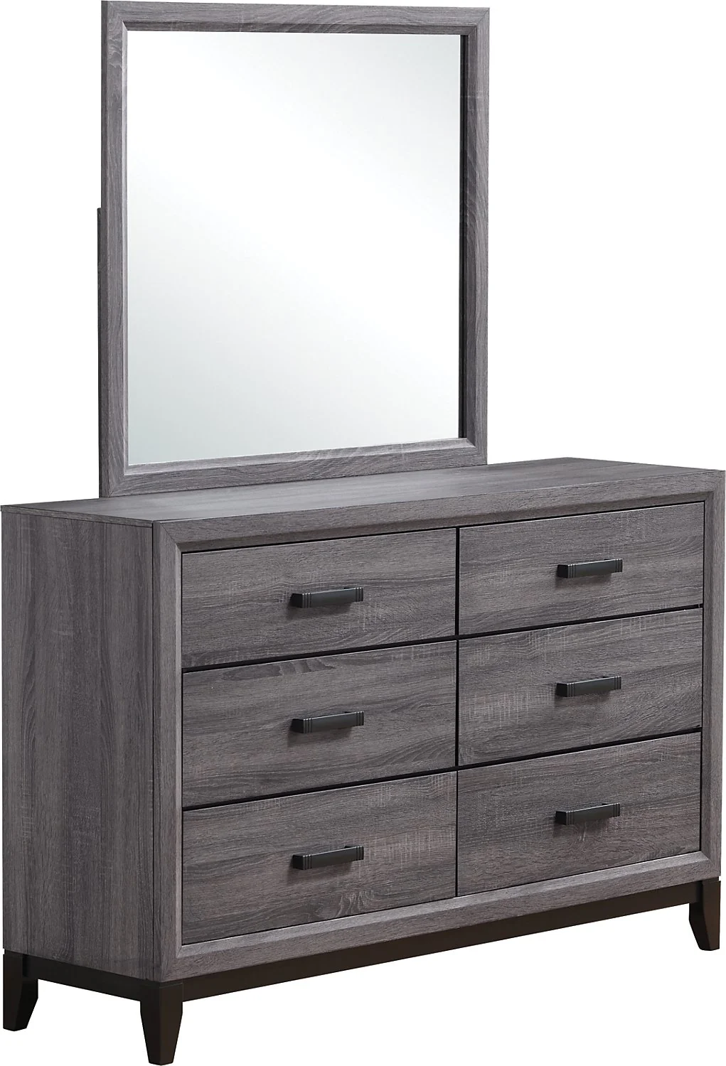 Lucila Mirror - Grey-Brown - Image 3