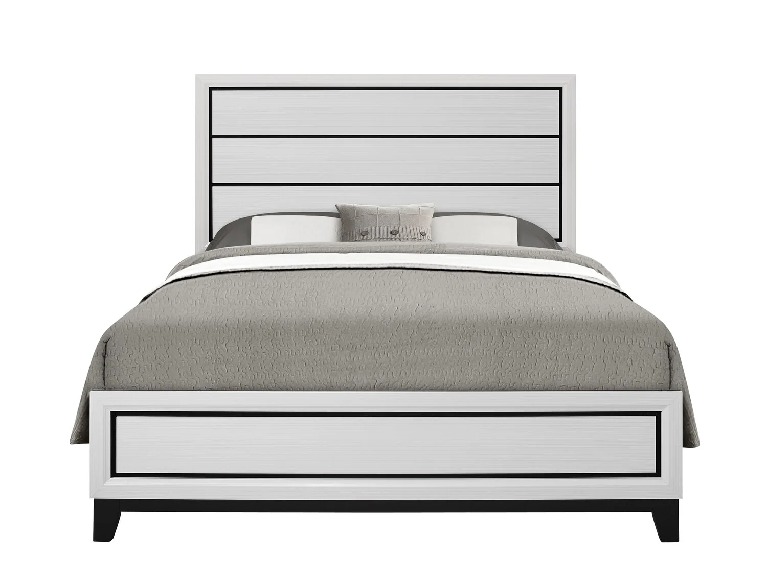 Lucila Queen Bed - White - Image 2