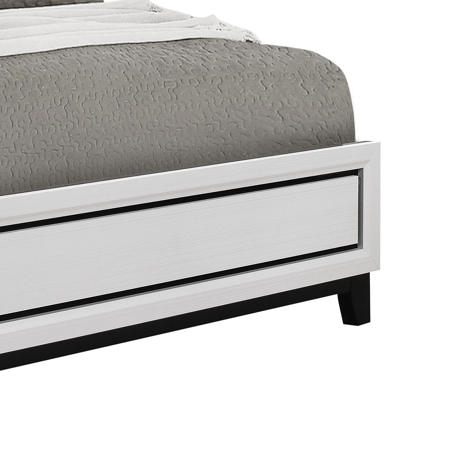 Lucila Queen Bed - White - Image 7