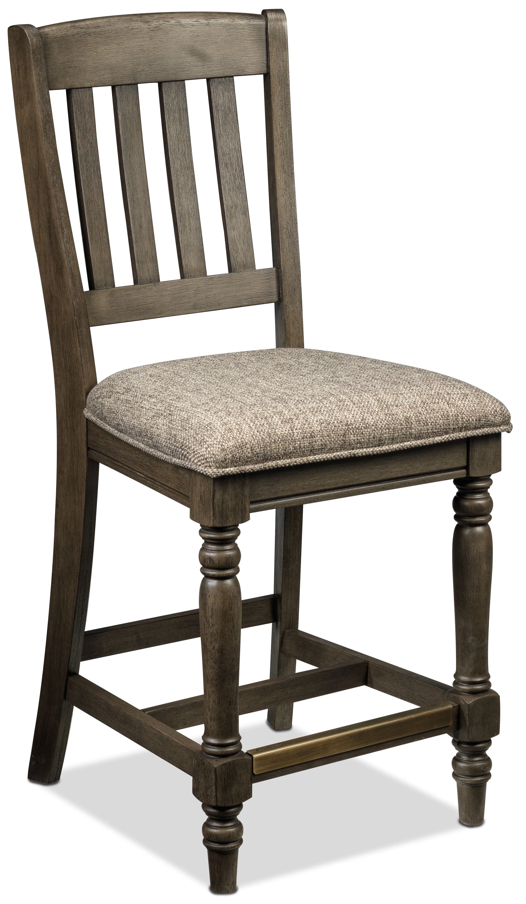 Lynnhaven 7-Piece Counter-Height Dining Room Set - Roasted Oak - Image 2