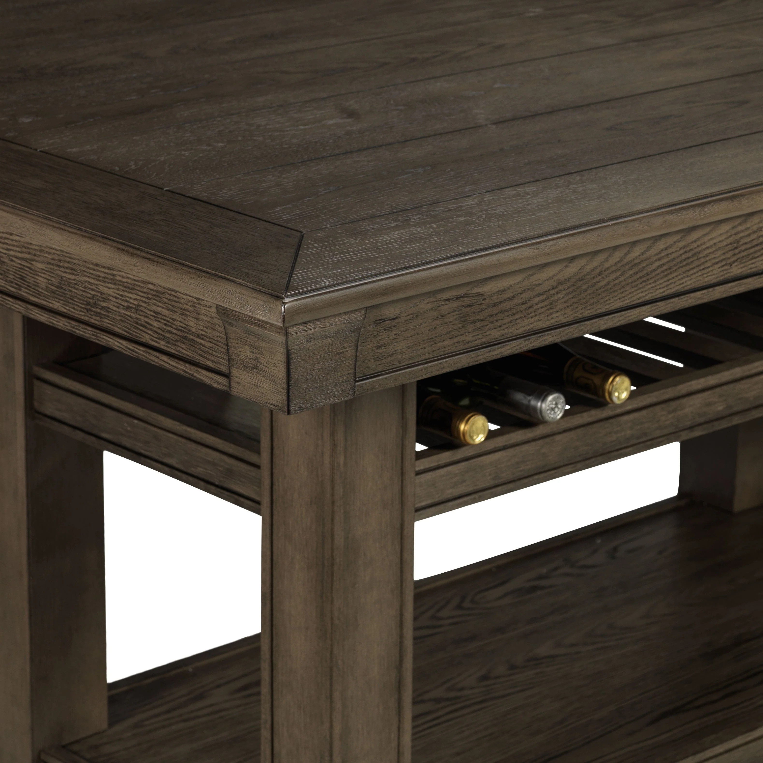 Lynnhaven Counter-Height Dining Table - Roasted Oak - Image 2