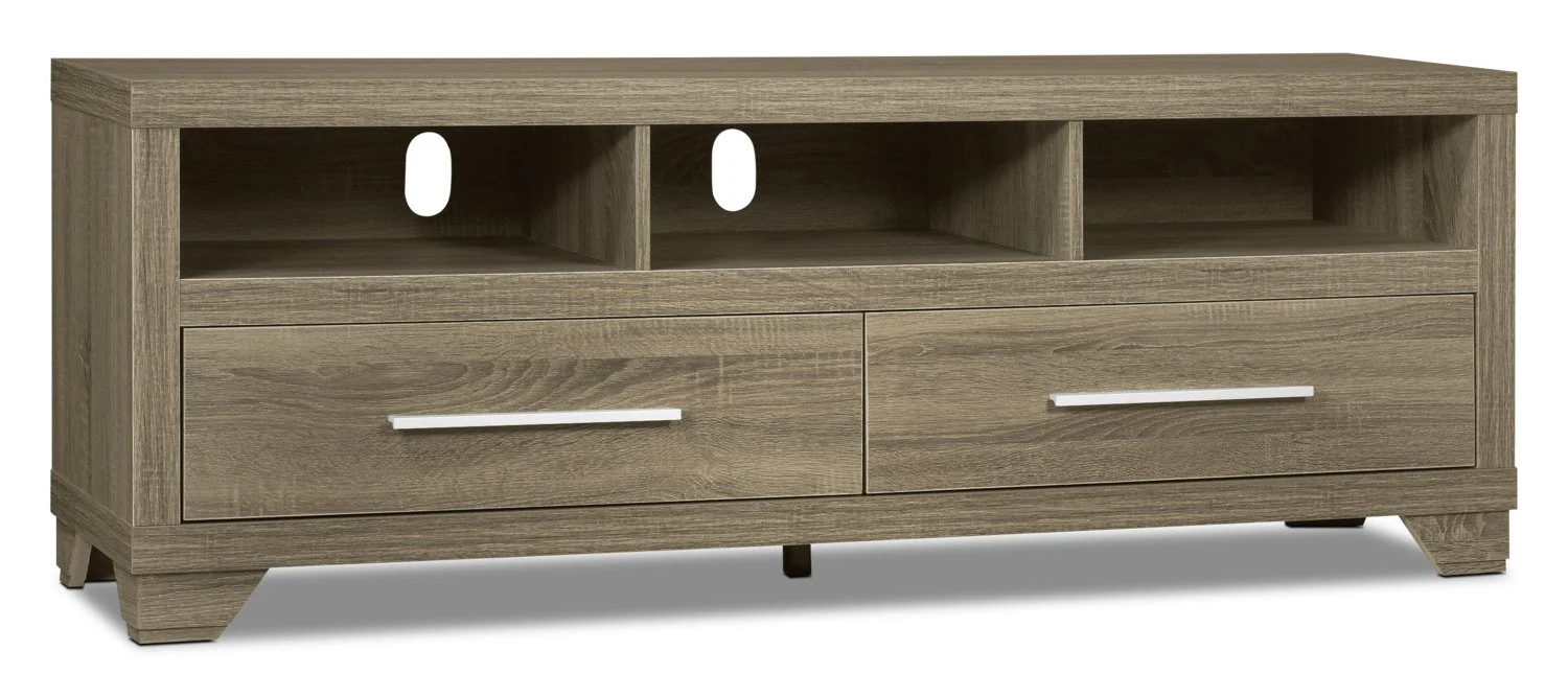 Maldon 3-Piece Entertainment Centre with 60" TV Opening - Grey - Image 4