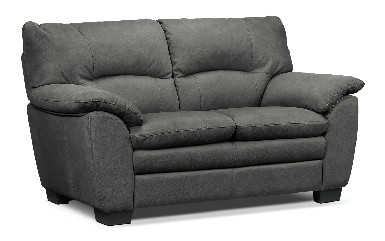 Maree Sofa and Loveseat - Charcoal - Image 3