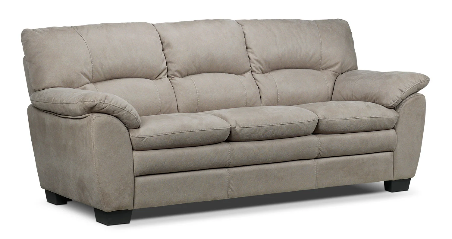 Maree Sofa, Loveseat and Chair Set - Silver Grey - Image 2