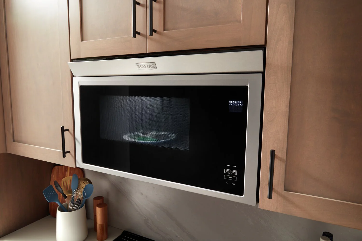 Maytag 1.1 Cu. Ft. Over-the-Range Flush-Mount Microwave - YMMMF6030PZ - Image 7