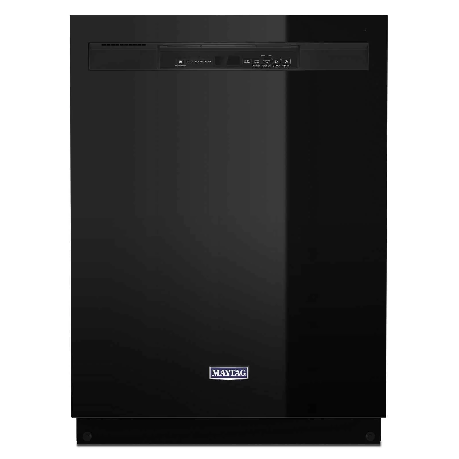 Maytag 24" Black dishwasher with Dual Power filtration (50 dBA) - MDB4949SKB
