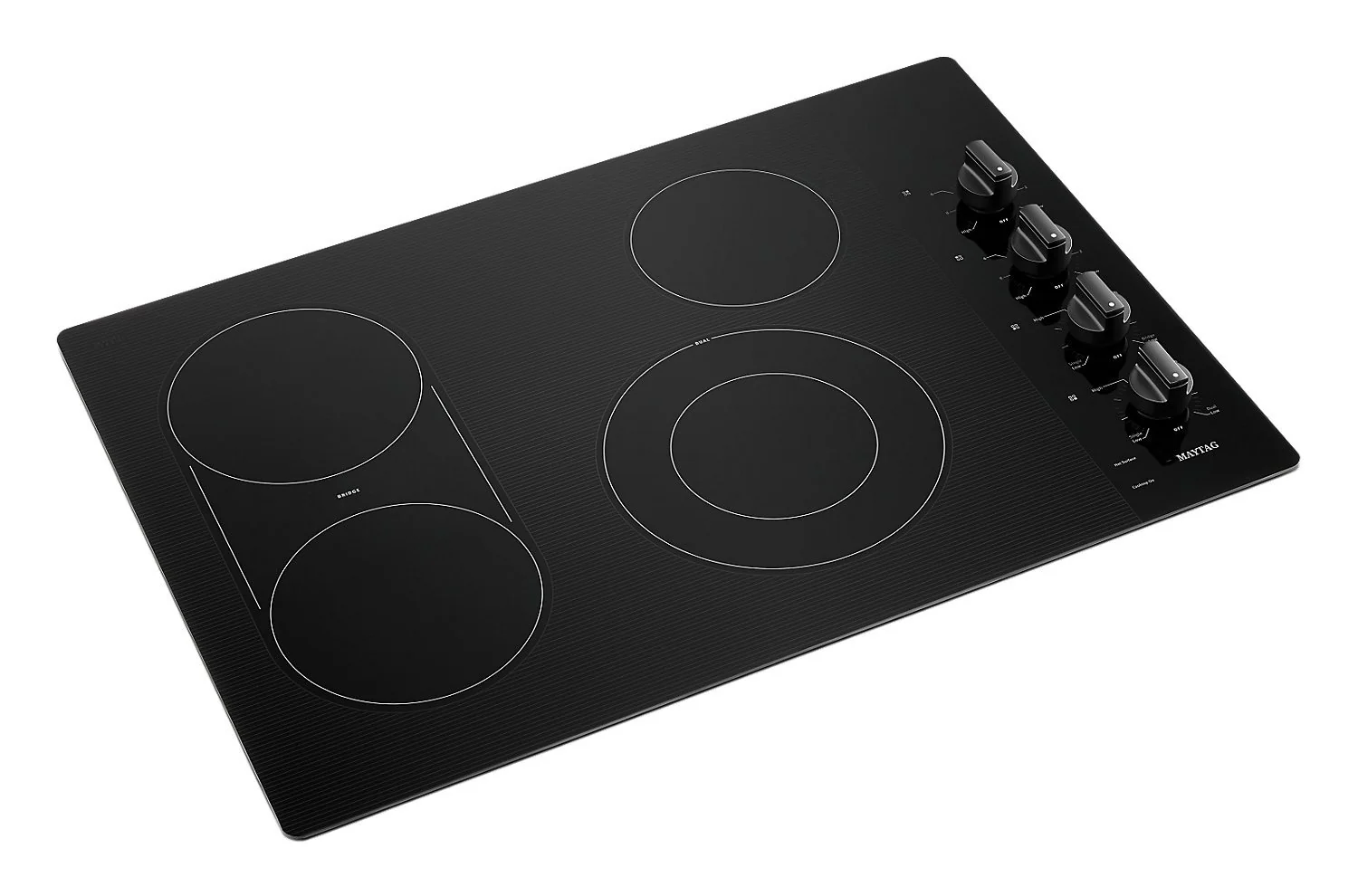 Maytag 30" Electric Cooktop with Reversible Grill and Griddle - MEC8830HB - Image 2