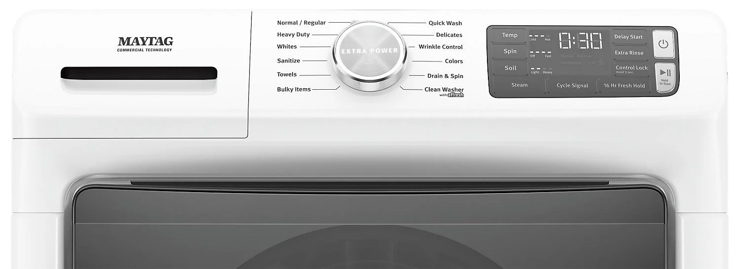 Maytag 5.5 Cu. Ft. Front-Load Washer with Extra Power - MHW6630HW - Image 6
